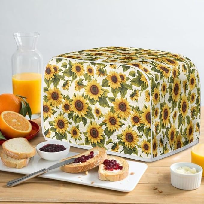 ZFRXIGN Sunflower Toaster Covers 4 Slice Toaster Cover - Image 4