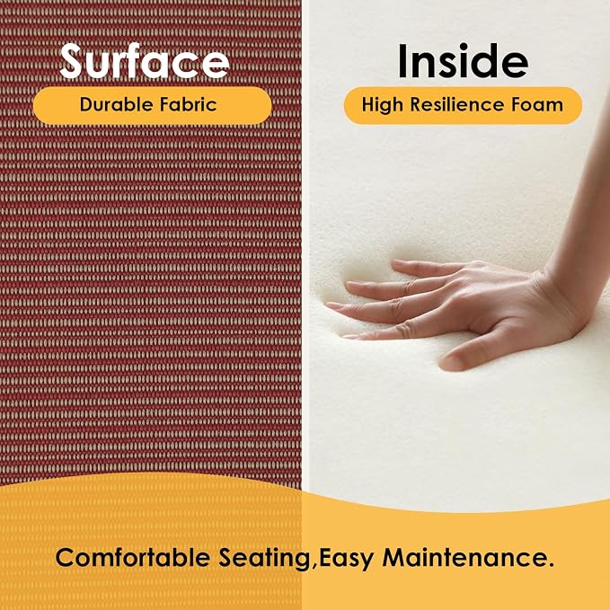 Outdoor Square Corner Seat Cushion, Non Slip Seat Cushion Pads - Image 3