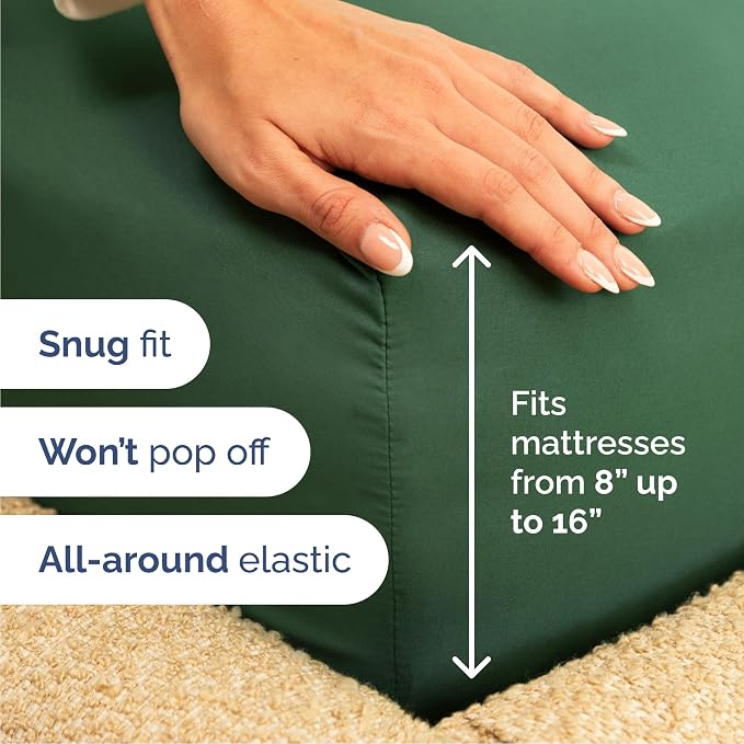 Cal King Size 4 Piece Sheet Set - Image 3