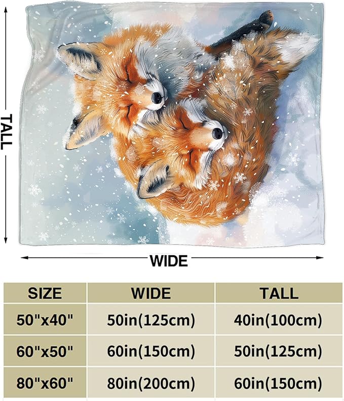 Fox Throw Blanket - Image 5