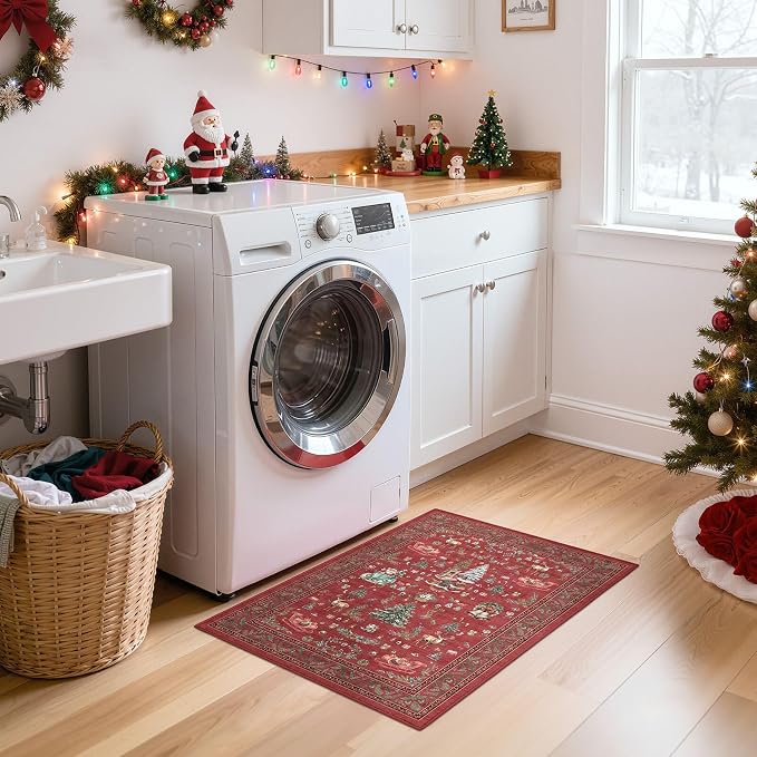 Christmas Living Room Area Rug 2x3 - Image 5
