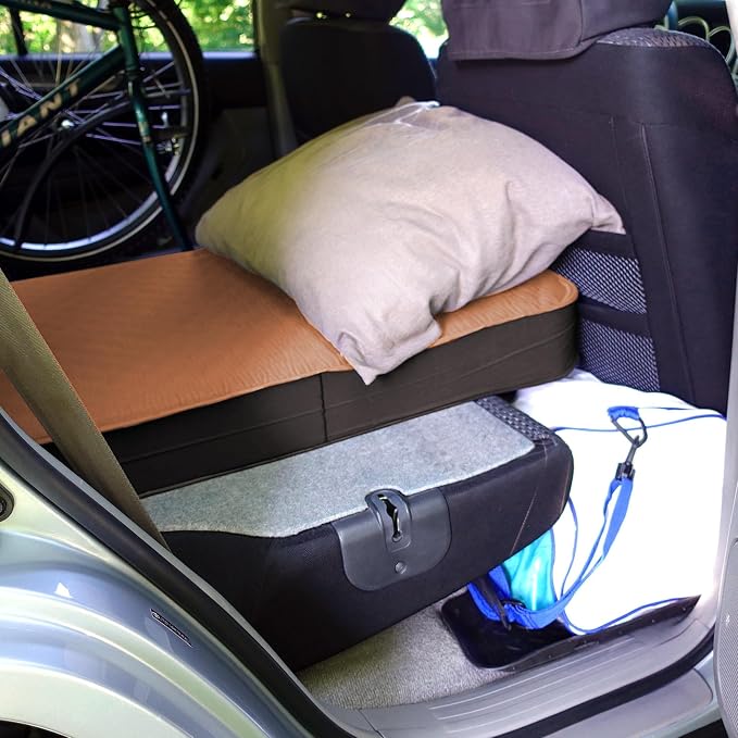 LOSTHORIZON Air & Foam Camping Mattress, Self-Inflating Sleeping Pad, 4.5" Thick - Image 5