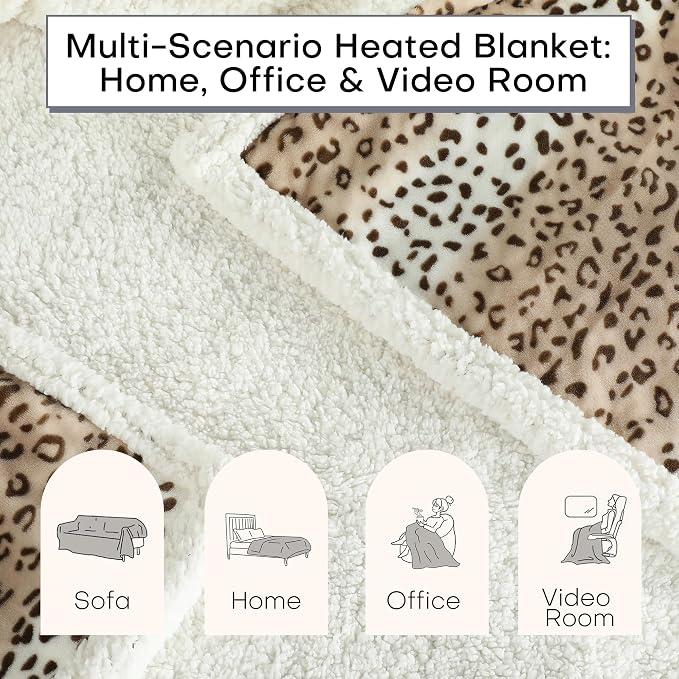 Electric Heated Blanket Queen Size 84"x90" - Image 6