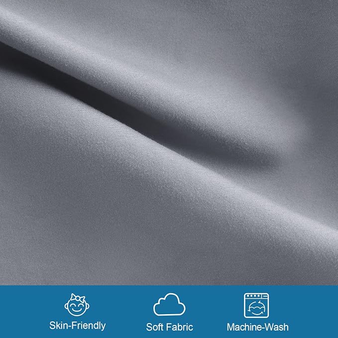 SPRINGSPIRIT Cot Sheets 30" x 75" x 9", 4 Piece Cot Sheet Set, Cot Size Fitted - Image 2