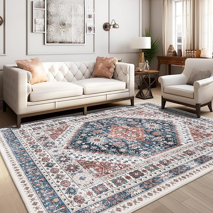 zesthome 6x9 Area Rug, Super Soft Washable Rugs - Image 3
