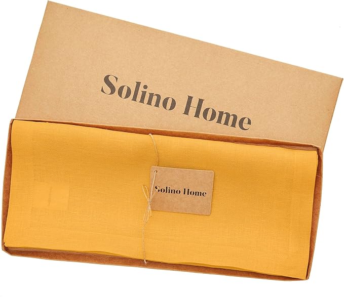 Solino Home Linen Table Runner 108 Inches Long - Image 5