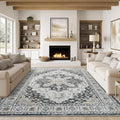 zesthome Area Rug 8x10, Ultra-Thin Washable Rugs by Zesthome