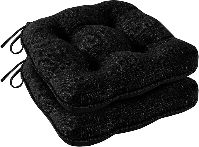 Chair Cushions for Dining Chairs Set of 2, Kitchen Chair Cushions, Chair Pads by IPYNBAP