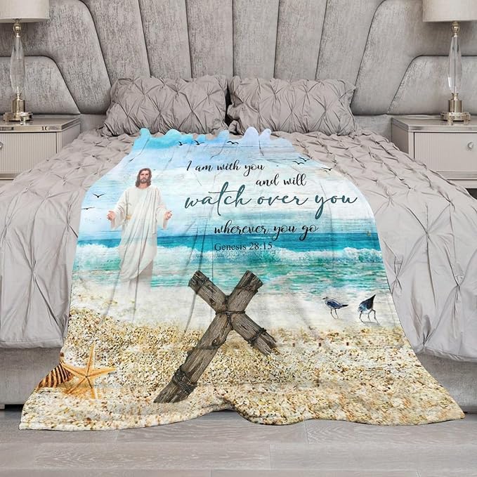 Christian Jesus Blanket Christian Gifts - Image 3