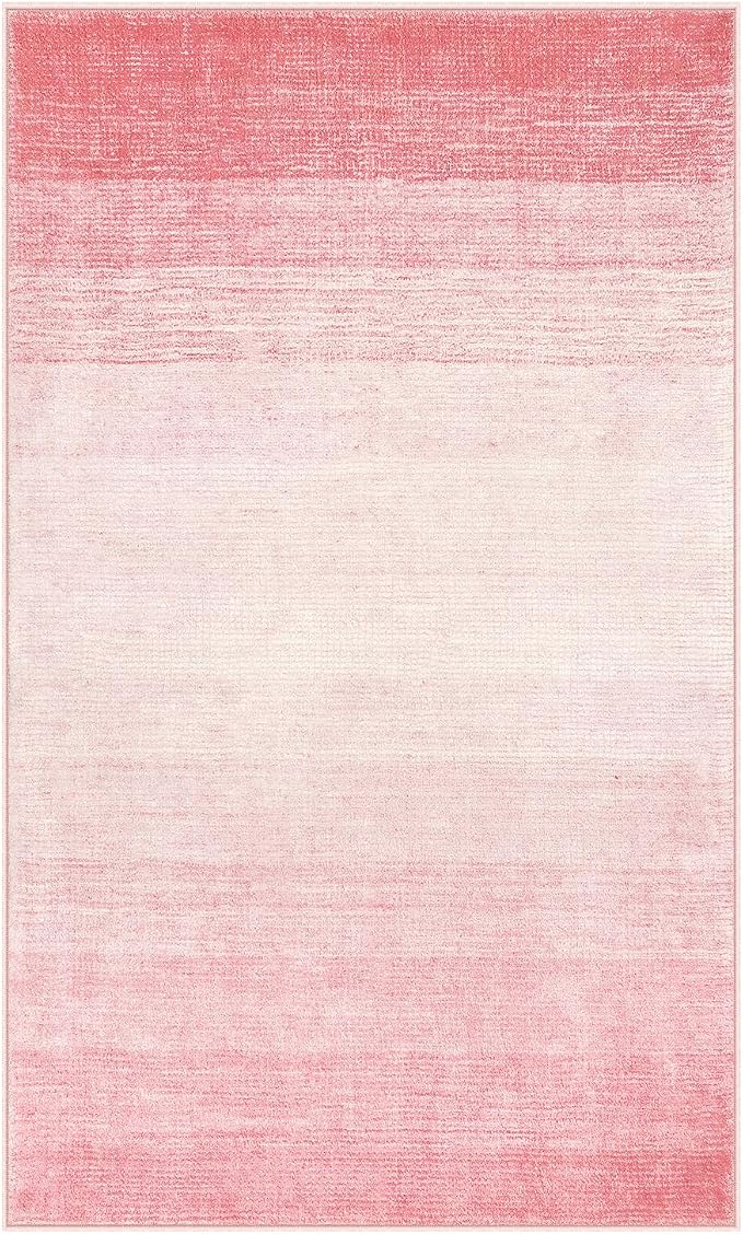 Wonnitar Washable 3x5 Area Rug, Contemporary Ombre Nursery Soft Kids Room Rug - Image 8