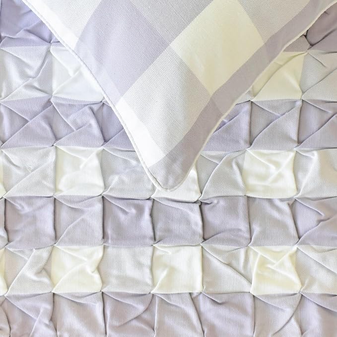 The HomeCentric King/Queen/Twin Lavender Decorative Bed Runner Queen 74"x18" - Image 4