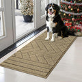Tindbea Dog Mat for Muddy Paws, Absorbs Moisture Dirt Non-Slip Washable Mud Mat by Unknown