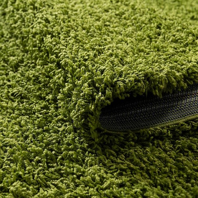Unique Loom Solid Shag Collection Area Rug - Image 7