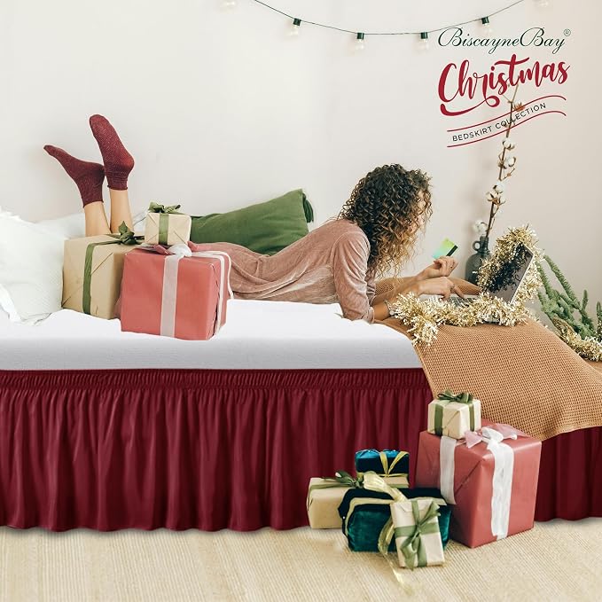 Biscaynebay Wrap Around Bed Skirts - Image 6