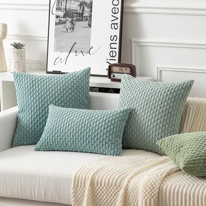 Kevin Textile 14x24 Inch Pillow Cover 1 Pack Boho Decorative Soft Striped - Image 7