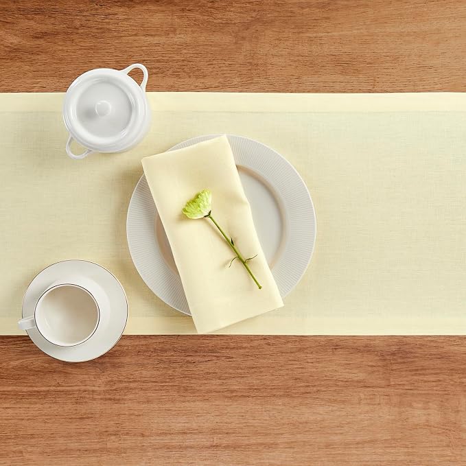 Solino Home Linen Table Runner 60 Inches - Image 3