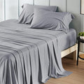 Bedsure California King Sheet Sets, Cooling Sheets, Rayon Derived from Bamboo by BEDSURE