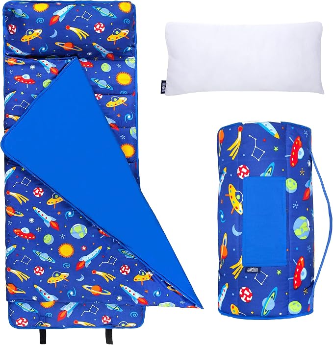 Wildkin Kids Microfiber Nap Mat – Soft Sleep Mat by Wildkin