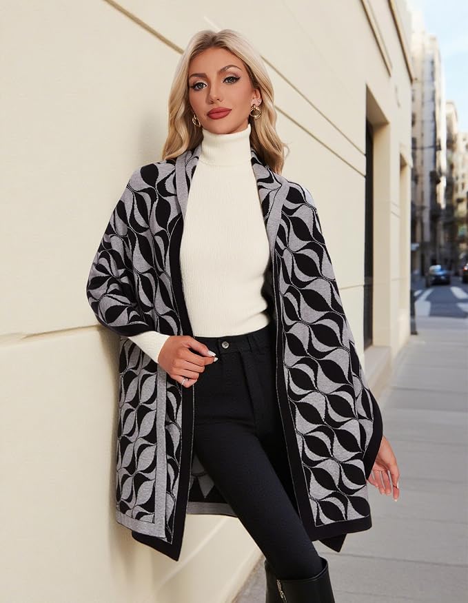 PULI Women's Pashmina Shawl Wraps - Image 4