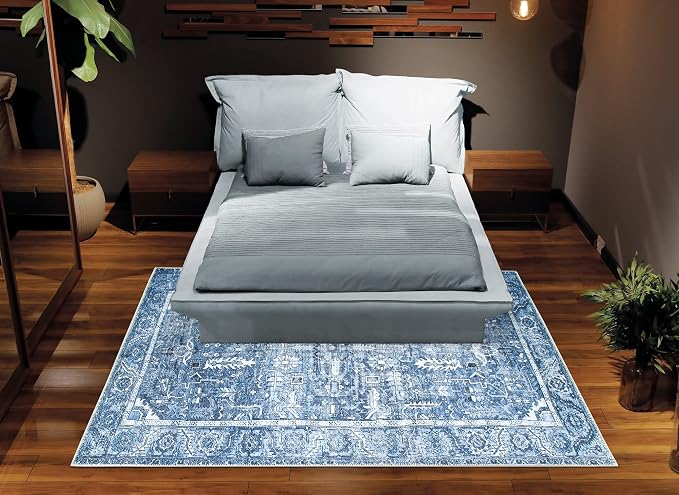 Bloom Rugs Washable Non-Slip 6' x 9' Rug - Image 8