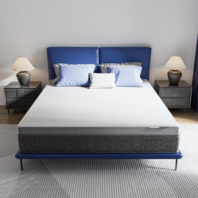 Cooling Mattress Topper Full Size 2 Inch, Cooling Gel & Bamboo Charcoal Memory - Image 2