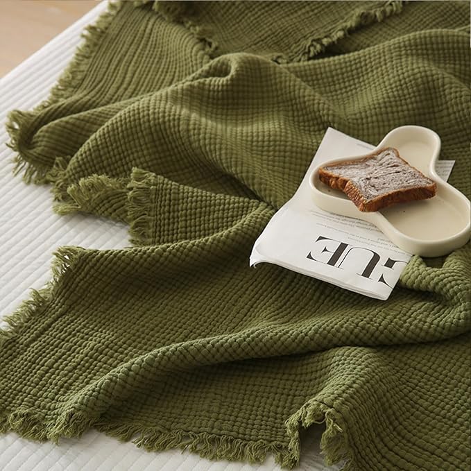 MorroMorn 100% Cotton Muslin Blanket - Image 6