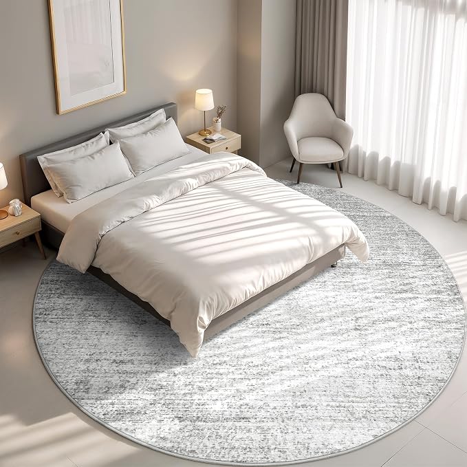 Valenrug Washable Round Area Rugs 6x6 - Image 2