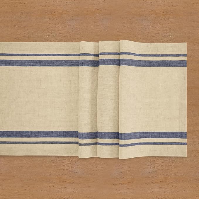Solino Home Linen Table Runner 72 Inches Long - Image 9