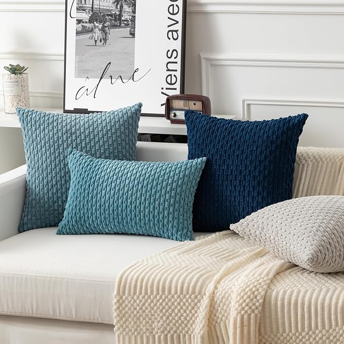 Kevin Textile 12x24 Inch Pillow Cover 1 Pack Boho Decorative Soft Striped - Image 6