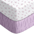 Baby Crib Sheets for Boys Girls Neutral, 2 Pack Crib Mattress Sheet for by Unknown