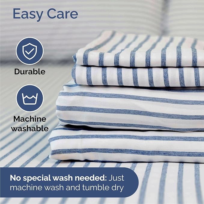 Queen Size 4 Piece Sheet Set - Image 6