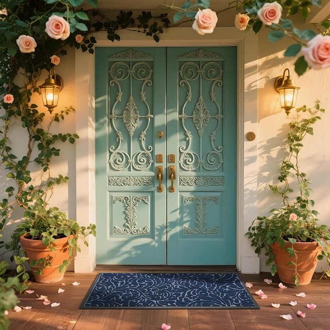 Yimobra Large Door Mat Outside Entrance 47x24, Waterproof Sturdy Outdoor Mats - Image 3