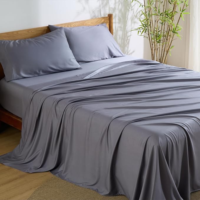 Bedsure King Size Sheets Set, Cooling Sheets by BEDSURE