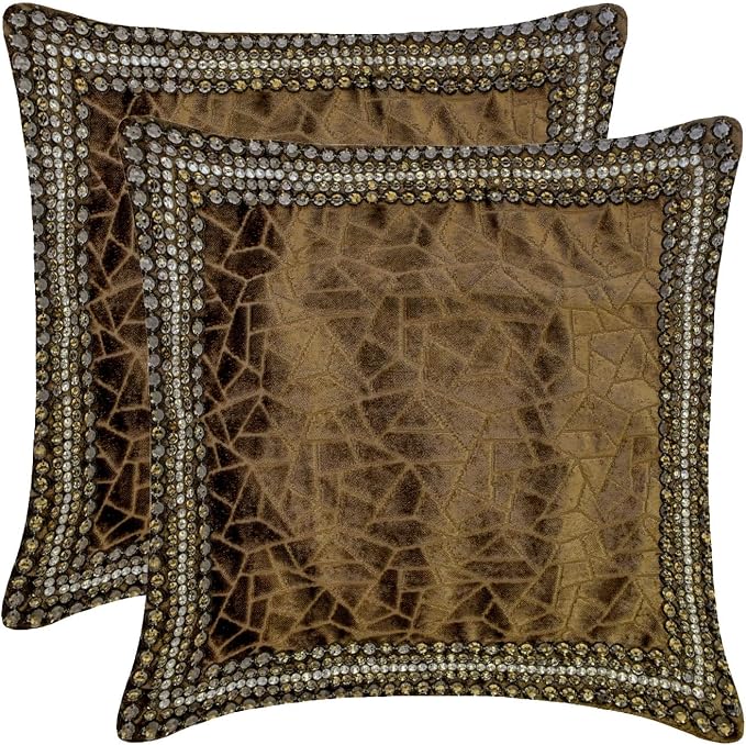 The HomeCentric King/Queen/Twin Brown Decorative Bed Runner King 90"x18" Bed - Image 7