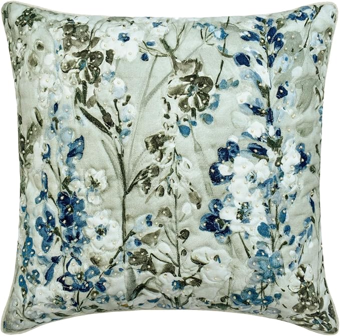 The HomeCentric King/Queen/Twin Blue Decorative Bed Runner CA King 86"x18" Bed - Image 5