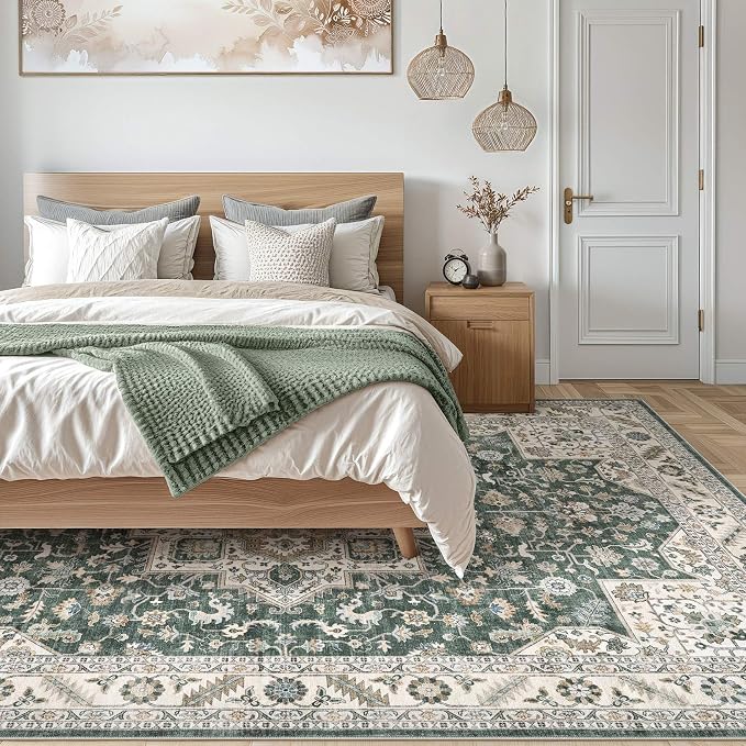 Vintage Living Room Area Rug 10x14 - Image 6