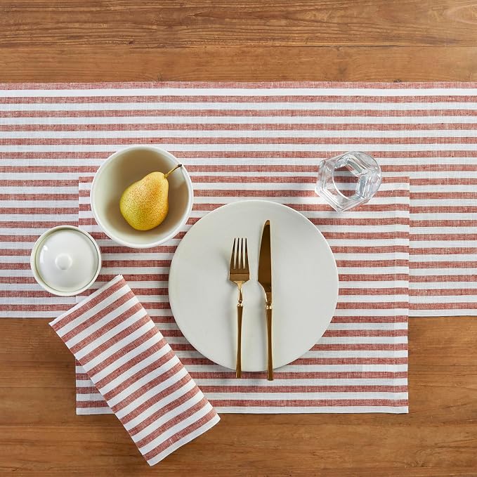 Solino Home Linen Table Runner 36 Inches - Image 3
