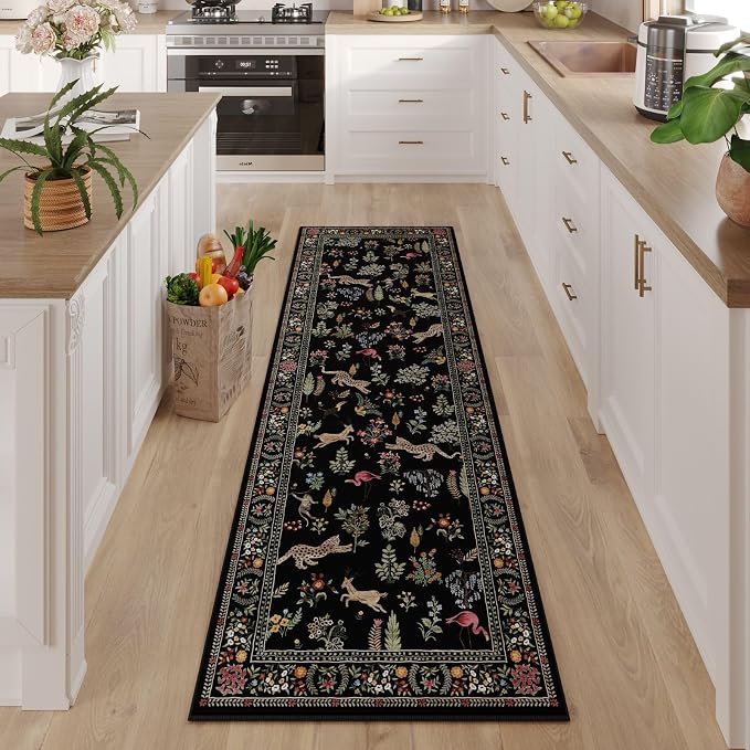 Rugcomf Runner Rug for Kitchen Rug Non Slip 2'6''x8' Washable Rugs by Rugcomf