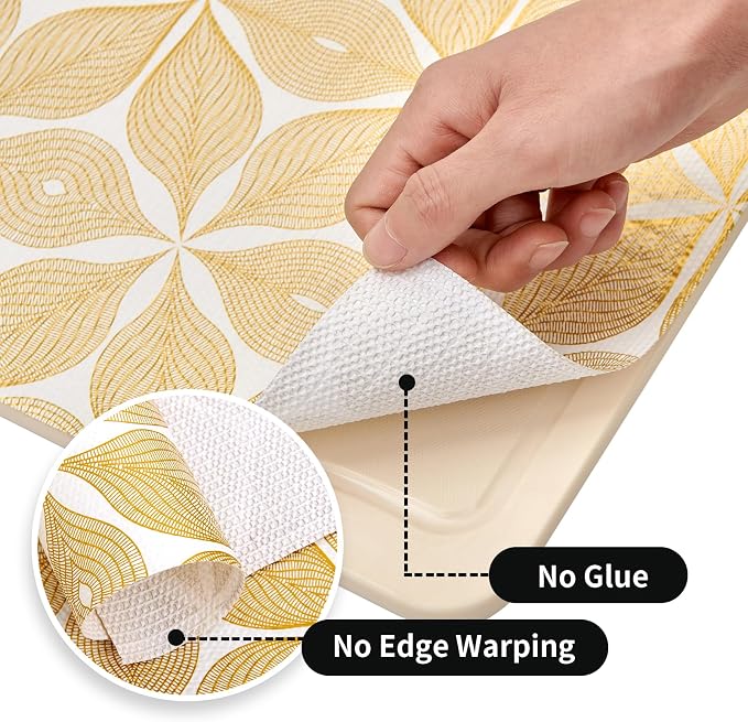 Shelf Liners for Kitchen Cabinets 12in x 20FT, Non Adhesive Cabinet Liner - Image 7