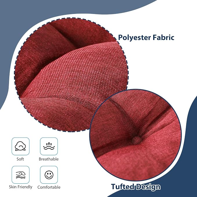Chair Cushions for Dining Chairs, Seat Cushions for Kitchen Chairs, Indoor Seat - Image 3