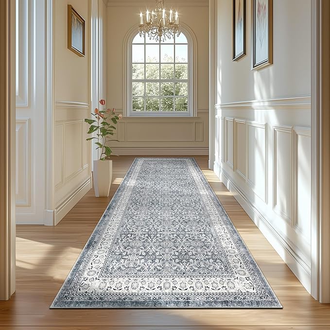 jinchan Hallway Runner Rug 3x10 by JINCHAN