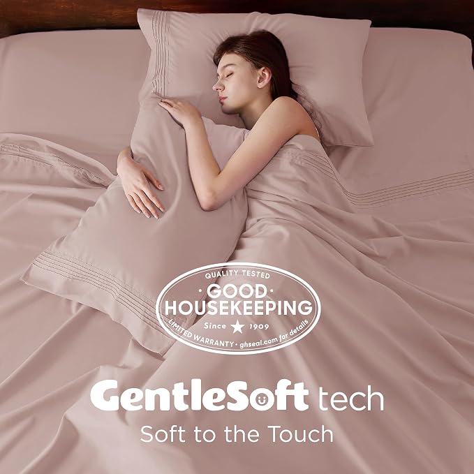 Bedsure Deep Pocket Full Size Bed Sheets Set - Image 5
