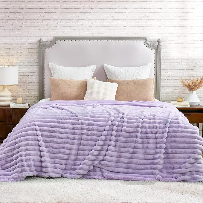 Cozy Bliss Faux Fur Throw Blanket by CozyBliss