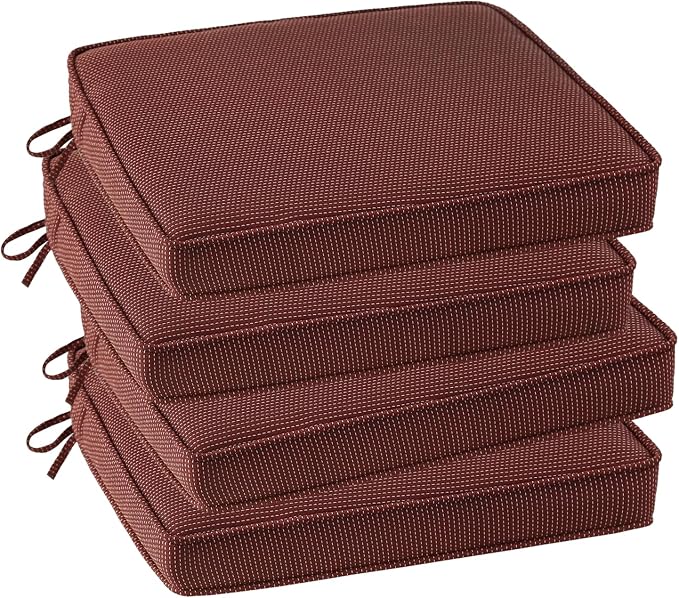 Outdoor Square Corner Seat Cushion, Non Slip Seat Cushion Pads by Supdurplus