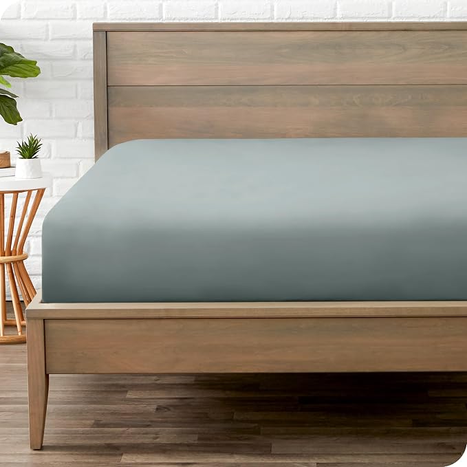 Bare Home Fitted Bottom Sheet Twin Extra Long Size by BareHome
