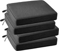 Outdoor Sunbrella Square Corner Seat Cushion, 18.5"x16"x3", Non Slip Seat by Supdurplus