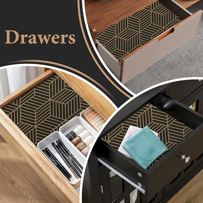 Shelf Liners for Kitchen Cabinets 12in x 20FT, Non Adhesive Cabinet Liner - Image 5