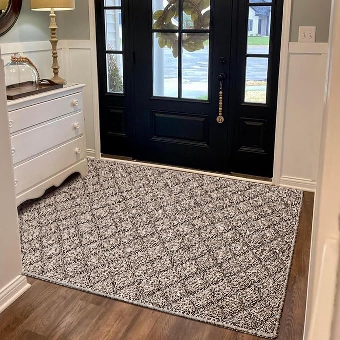 Azadx 3'x5' Front Entryway Door Mat Non Slip Indoor Door mats Washable Entry - Image 3