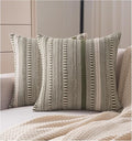 Boho Throw Pillow Covers 22x22 Inch Set of 2, Farmhouse Decorative Couch Pillow by Cethom
