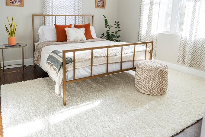 Unique Loom Solid Shag Collection Area Rug - Image 12